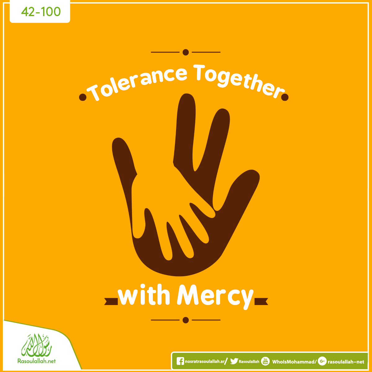Tolerance Together With Mercy